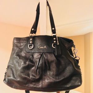 Coach Ashley leather shoulder bag